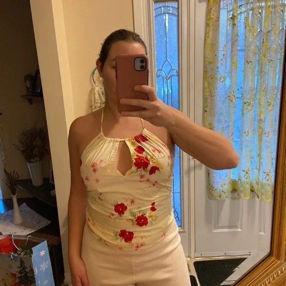 Vintage Floral Halter Top - Picture 7 of 7